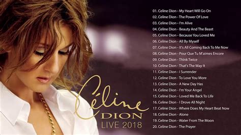 celine dion greatest hits.